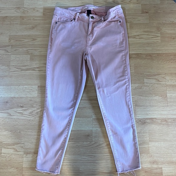 Lane Bryant Skinny Ankle jeans in pink - Picture 1 of 4